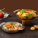 Axyaa Stainless Steel Seafood Rice Pot with Handle, Korean Ramen Cookware