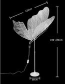 Axyaa Wedding Butterflies LED Floor Lamp - Romantic Lace Hotel Party Light