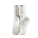 Axyaa Ballet Shoes Dancer Vase: Realistic Portrait Sculpture for Elegant Flower Arrangements
