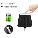 Axyaa Wireless Bottle Table Lamp with Touch Control, 3 Colors, and Stepless Dimming