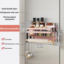 Axyaa Fridge Side Storage Rack for Kitchen Paper, Cling Film, & Spice Organization