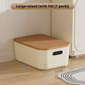 Axyaa Plastic Storage Box with Lid for Snacks, Cosmetics, and Wardrobe Organization