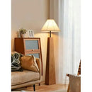 Axyaa Curved Pleated Floor Lamp - French Style Bedroom Living Room Decor