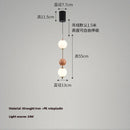 Axyaa Modern Nordic Small Ball Pendant Light
