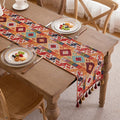 Axyaa Jacquard Table Runner: Nordic Home Decor for Living Room, TV Cabinet, Coffee Table.