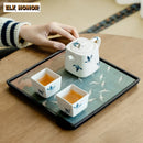 Axyaa Chinese Tea Tray - Elegant Tea Board for Serving Tea - Teaware Supplies
