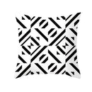 Axyaa Plaid Geometric Wave Stripe Checkerboard Print Throw Pillow Case