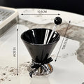 Axyaa Ceramic Dessert Cup Set, Exquisite Mug for Coffee, Ice Cream, Pudding