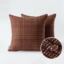 Axyaa Waterproof Outdoor Pillow Covers 45x45cm Khaki - Set of 2