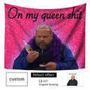 Funny Daddy Meme Tapestry Wall Flag for Pop Home Decor - Axyaa Brand