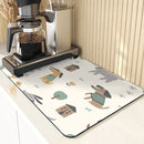 Silicone Dog Pattern Table Mat Set by Axyaa