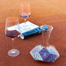 Axyaa Transparent Hammer Pattern Red Wine Glass Cup Large Capacity Glass Cup for Events