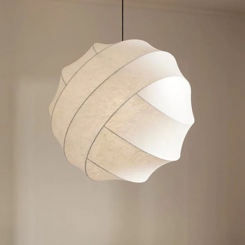 Axyaa Wabi Sabi Silk Ceiling Hanging Lamps Home Decor Kitchen Chandelier