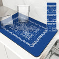 Axyaa Geometric Lines Absorbent Drying Mat