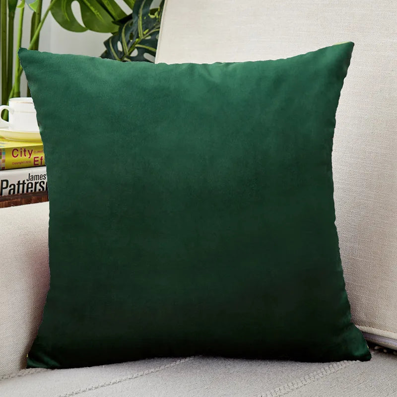 Velvet Cushion Cover Home Decor Axyaa Brand Sofa Pillow Case Living Room Decor