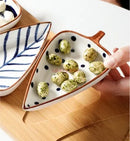 Axyaa Modern Living Room Fruit Plate Snack Set for Dried Fruit, Melon Seeds, and Dim Sum