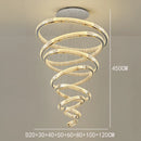 Axyaa Nordic Stair Chandelier Pendant Light for Living Room & Dining Room