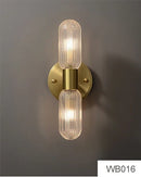 Axyaa Black Gold LED Wall Lights - Modern Indoor Lighting for Living Room Bedroom