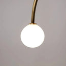 Axyaa Golden Arch Bend Tube Wall Lamp - Rotatable Metal Art with G9 LED