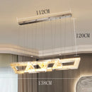 Axyaa Crystal Chandelier Pendant Light for Living Room Dining Room Ceiling Lighting
