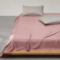 Axyaa Mulberry Silk Flat Sheet | Luxury Solid Color Bedding | Custom Sizes Available
