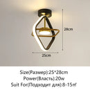 Axyaa Modern LED Ceiling Light for Home Porch Living Room Wall Balcony Lights