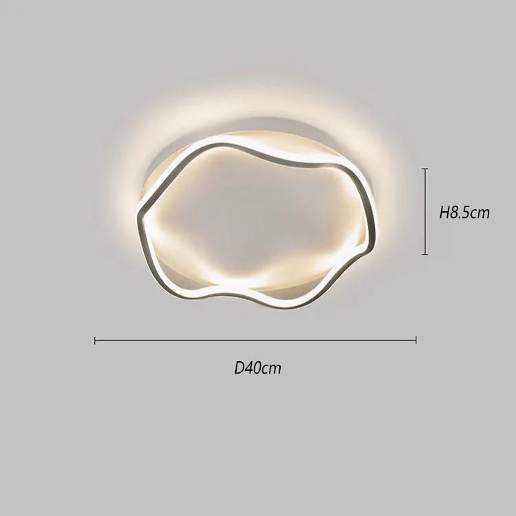 Axyaa Cloud LED Ceiling Light 2025 Home Master Bedroom Modern Eye Protection