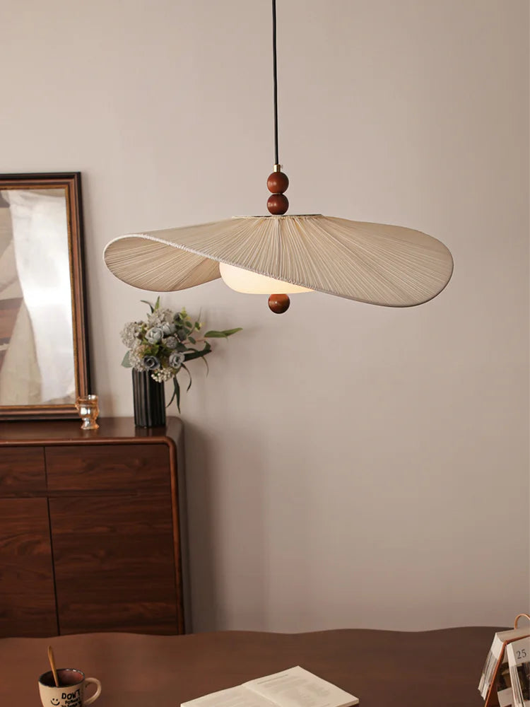 Axyaa Retro Fabric Chandeliers for Home Decor Mood Lighting