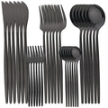 Axyaa 30 Piece Stainless Steel Flatware Cutlery Set
