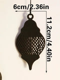 Wooden Ramadan Eid Hanging Ornaments Set, Axyaa Ramadan Decor with Lantern, Moon, Stars