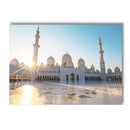Sunrise Mosque Canvas Print by Axyaa - Islamic Wall Art Poster for Home Decor