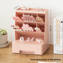 Axyaa Desktop Pencil Holder Organizer with Divided Drawer for Office and Students
