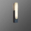 Axyaa Grey Marble LED Wall Sconces: Nordic Modern Bedroom Lamp