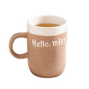 Axyaa Coarse Pottery Ceramic Cup Set | Creative Design High-value Water Mug