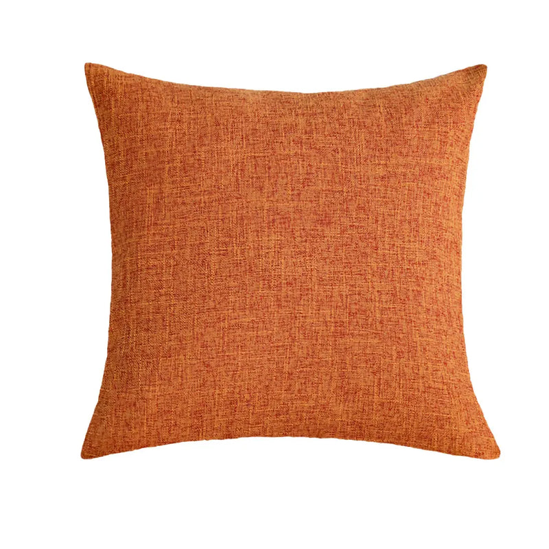 Axyaa Orange Cushion Cover 45x45 Modern Decorative Pillowcase for Home Sofa