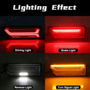 Axyaa LED Tail Lamps for Suzuki Jimny 2019-2023 Tail Lights Turn Signal Reverse Brake