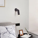 Axyaa Rotating LED Wall Lamp: Small Spotlight for Home Decors & Bedside, Nordic Design