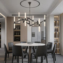 Axyaa Vintage Copper LED Ceiling Chandelier for Kitchen, Living Room - Brenta Grande