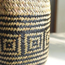 Axyaa Straw Flower Basket: Versatile Vase and Plant Container for Home Decor