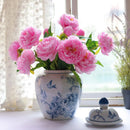 Axyaa Blue & White Porcelain Vase Set - High-End Jingdezhen Ceramic Flower Vase