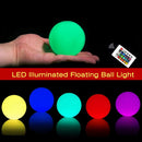 Axyaa Luminous Ball Light: Colorful Remote Control Pool Decoration