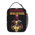Axyaa Deadpool & Wolverine Insulated Lunch Bag - Reusable Thermal Cooler