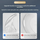 Axyaa LED Ceiling Fan Light with Remote Control - Modern Minimalist Design