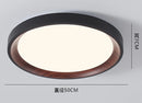 Axyaa Wooden Wind Ceiling Light in Walnut Color for Master Bedroom and Study