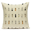 Axyaa Cartoon Pillow Cover: Cute Print Pillow Cover for Home, Bedroom, & Car