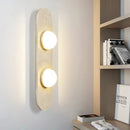 Axyaa Wabi Sabi Cream Bedhead Wall Lighting for Designer Living Room