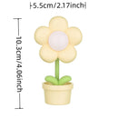 Axyaa Mini LED Flower Night Light Cute Table Lamp Desktop Ornament for Kids