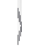 Axyaa LED Chandelier Stairs Pendant Ceiling Lamp for Hotel Lobby Decor
