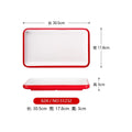 Axyaa Double Color Red White Round Banquet Tableware Hot Pot Dish