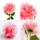 Axyaa Silk Gerbera Dahlia Fake Flowers for DIY Wedding Party Bouquet Decoration
